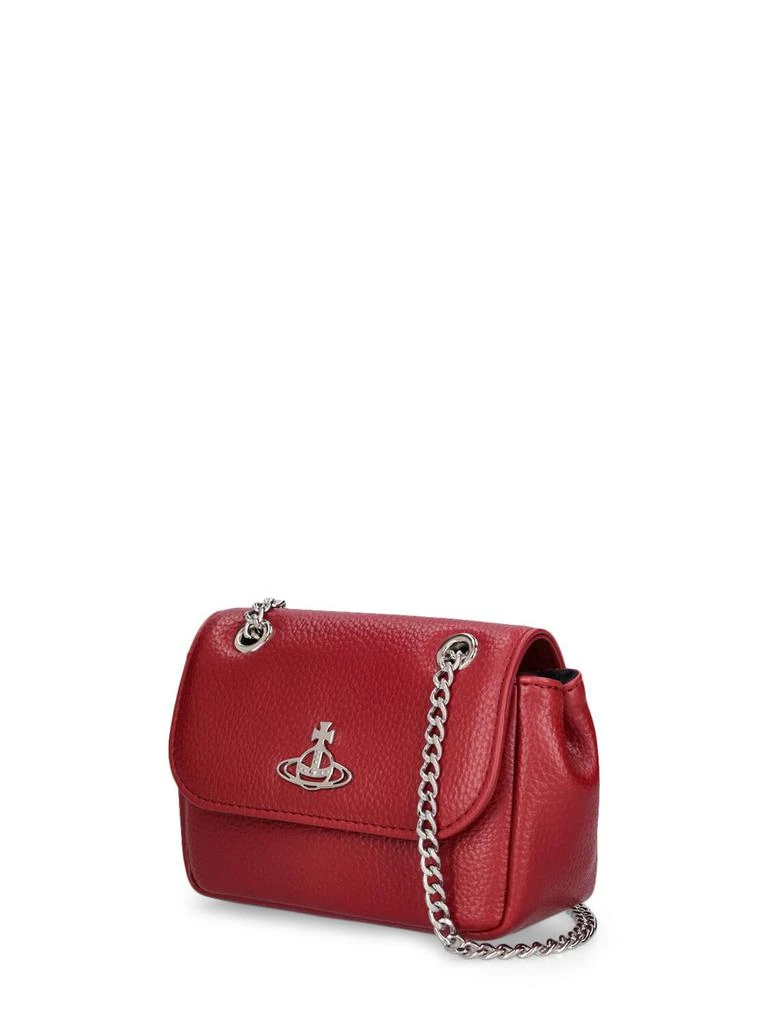 商品Vivienne Westwood|Small Derby Faux Leather Shoulder Bag,价格¥2125,第2张图片详细描述