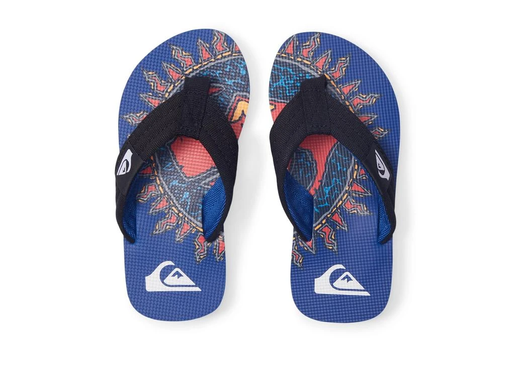 商品Quiksilver|Quiksilver Kids Molokai Layback II Flip Flops (Toddler/Little Kid/Big Kid),价格¥161,第1张图片
