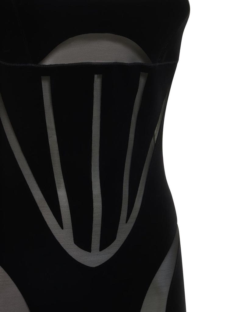 Mugler X Wolford Shaping Mini Dress商品第3张图片规格展示