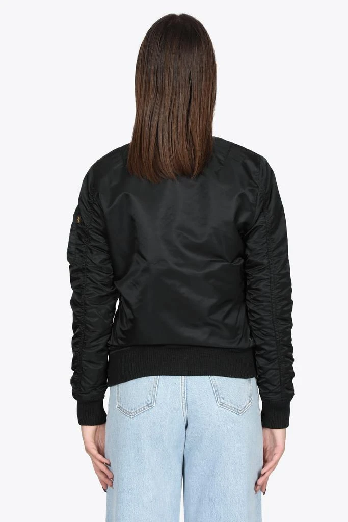 商品Alpha Industries|Alpha Industries Ma-1 Vf 59 Wmn Black nylon bomber jacket,价格¥1830,第3张图片详细描述