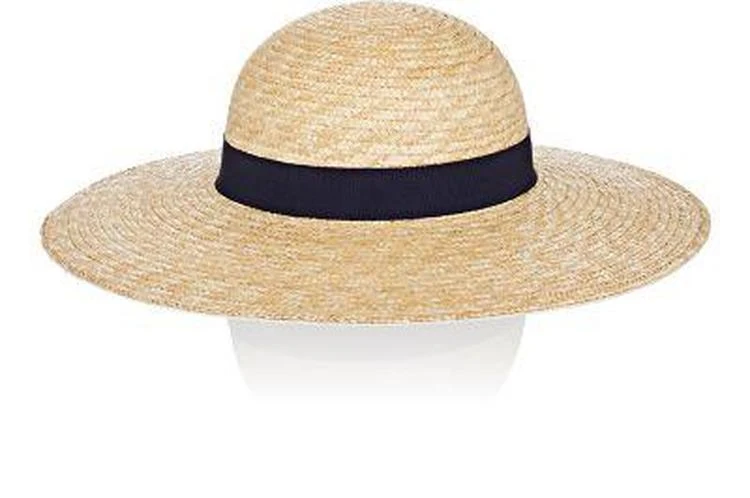 商品Barneys New York|Ribbon-Trimmed Sun Hat ,价格¥588,第1张图片