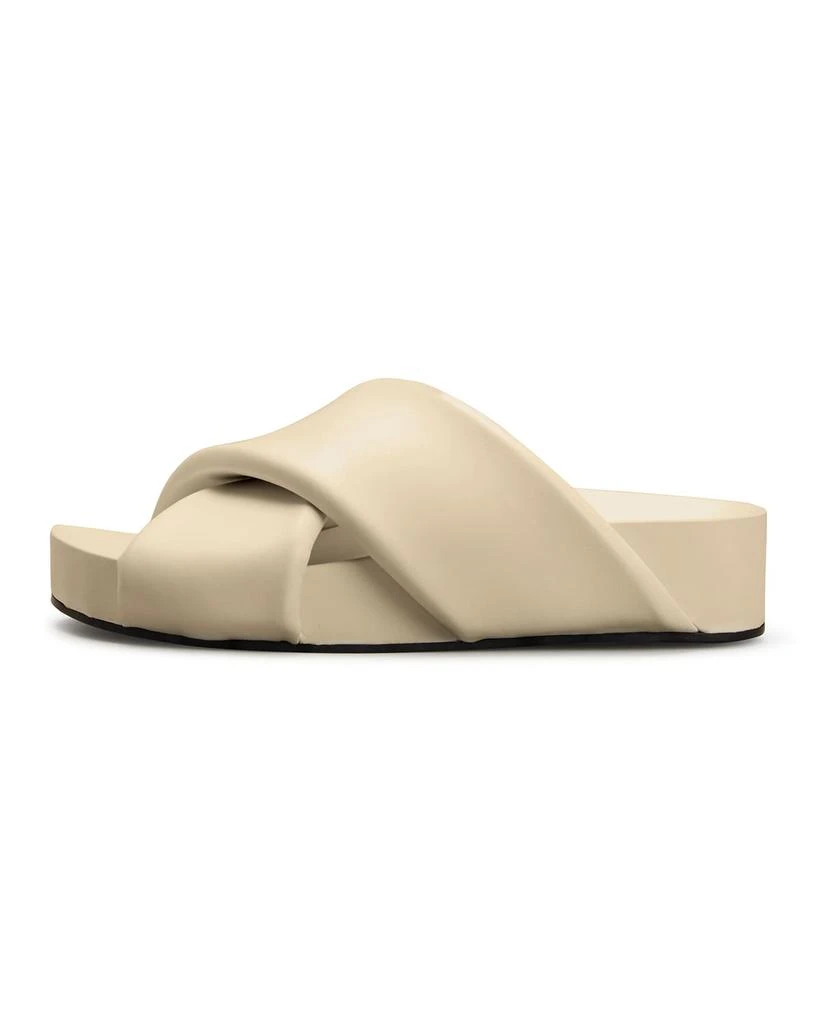 商品Jil Sander|Lambskin Crisscross Slide Sandals,价格¥5247,第1张图片