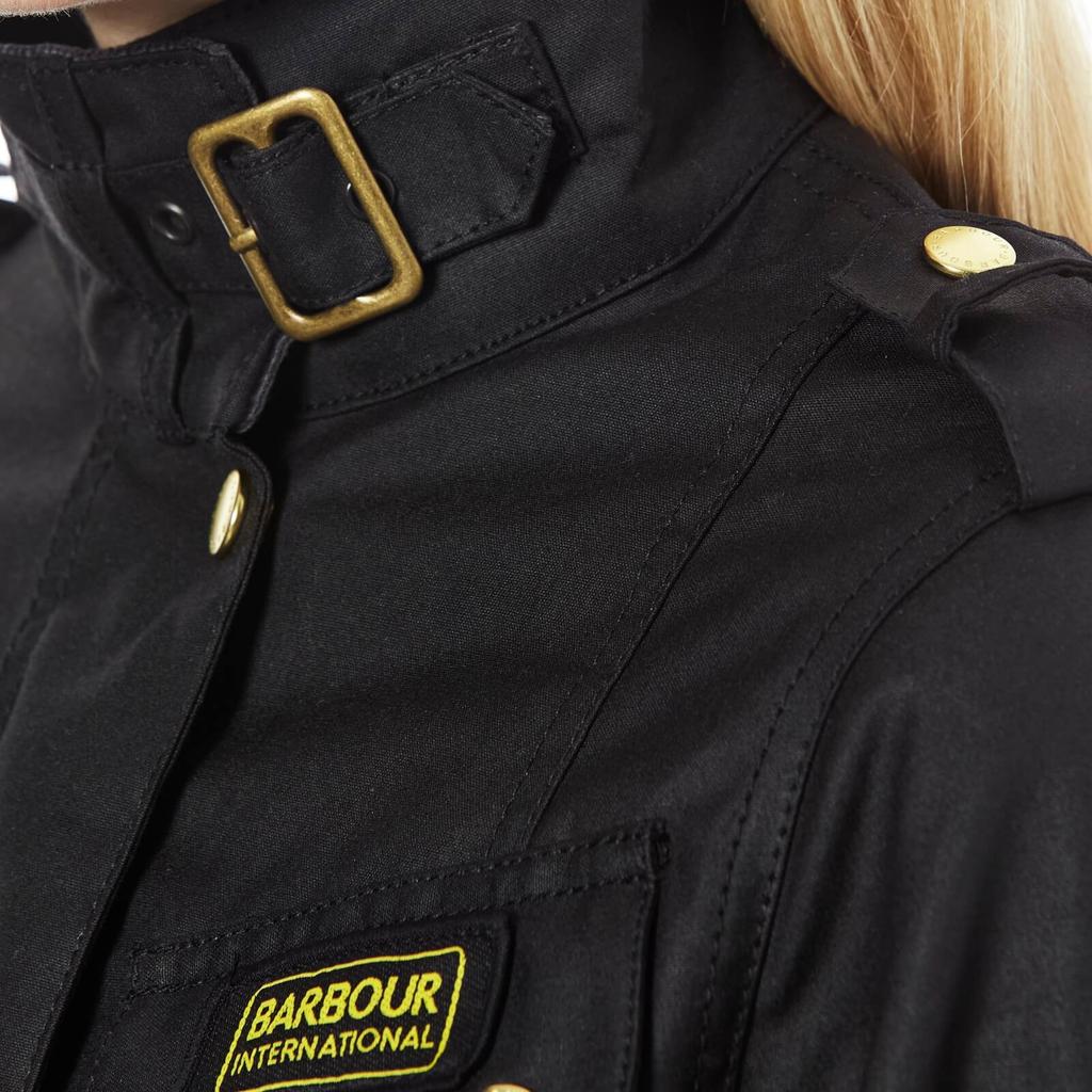 Barbour International Women's Ladies International Jacket - Black商品第5张图片规格展示