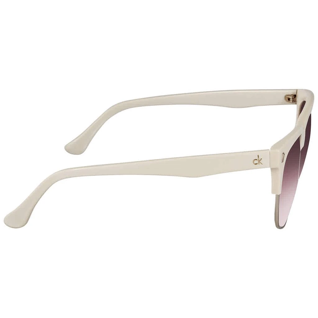 商品Calvin Klein|Calvin Klein Brown Square Unisex Sunglasses CK4307SA 107,价格¥378,第3张图片详细描述