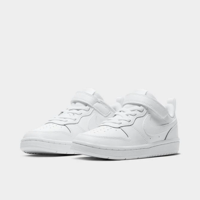 商品NIKE|Little Kids' Nike Court Borough Low 2 Hook-and-Loop Casual Shoes,价格¥300,第2张图片详细描述