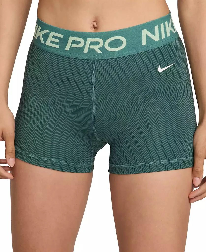 商品NIKE|Women's Pro Dri-FIT Mid-Rise 3" Printed Shorts,价格¥121,第1张图片