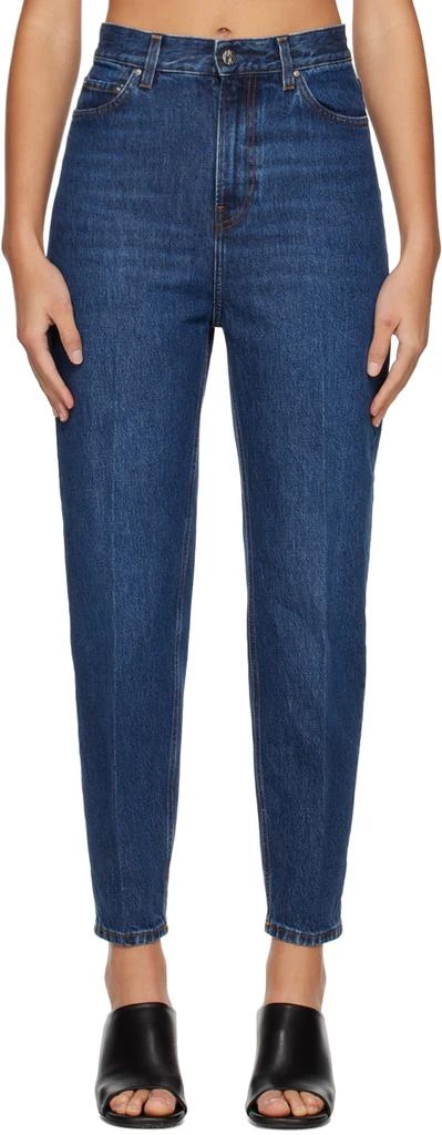 商品Totême|Navy Tapered Jeans,价格¥1319,第1张图片