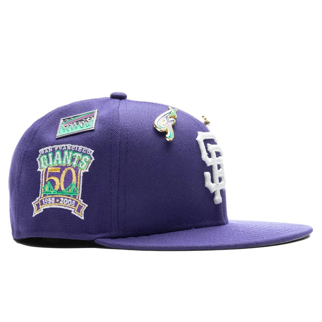 商品New Era|Feature x New Era Northern Lights 59FIFTY Fitted - San Francisco Giants,价格¥456,第4张图片详细描述