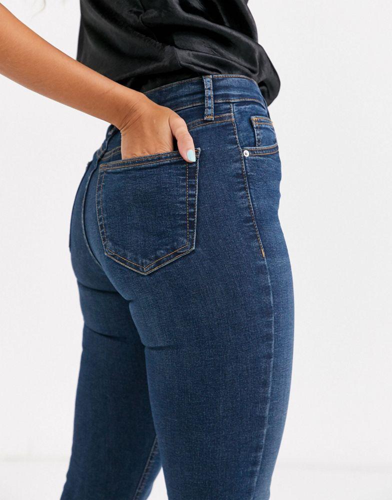 Topshop Jamie jeans in indigo商品第3张图片规格展示