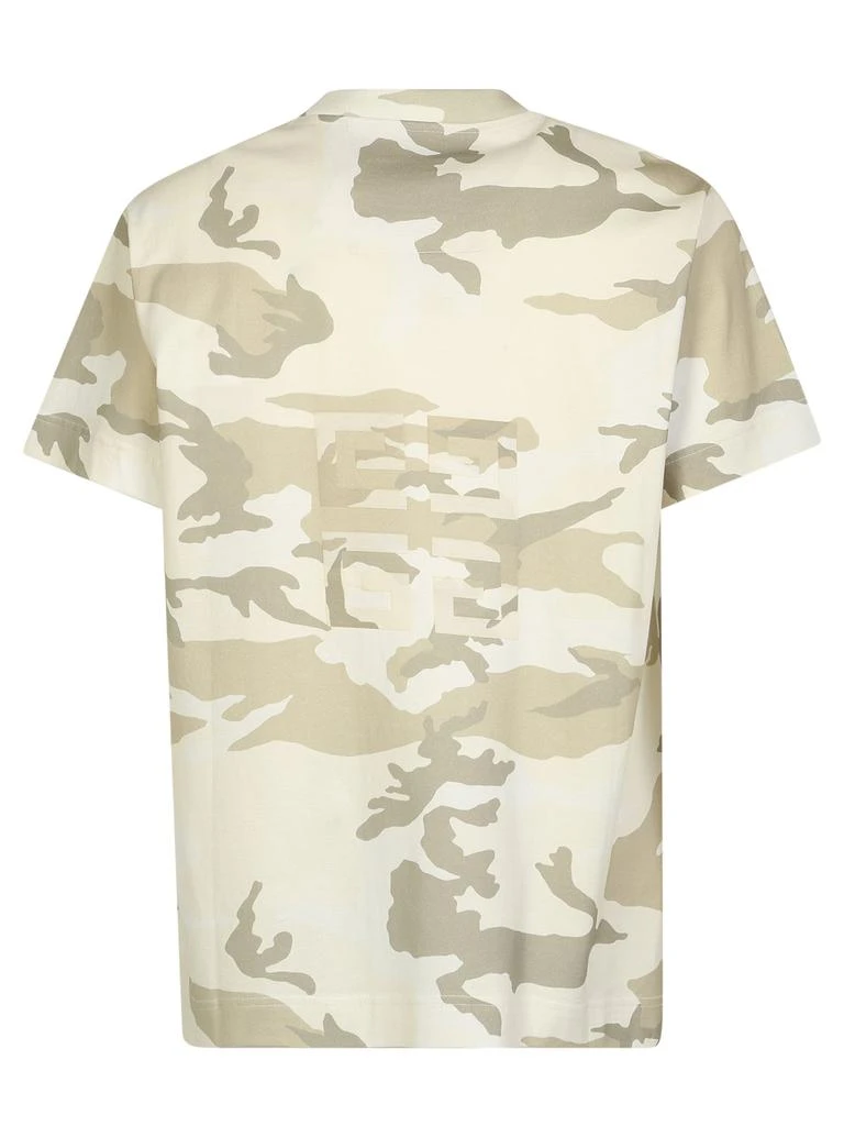 商品Givenchy|GIVENCHY CAMOUFLAGE JERSEY T-SHIRT WITH GIVENCHY LOGO. ALTERNATIVE AND BOLD, DIFFERENT FROM THE CLASSIC BASIC SWEATER,价格¥4490,第2张图片详细描述