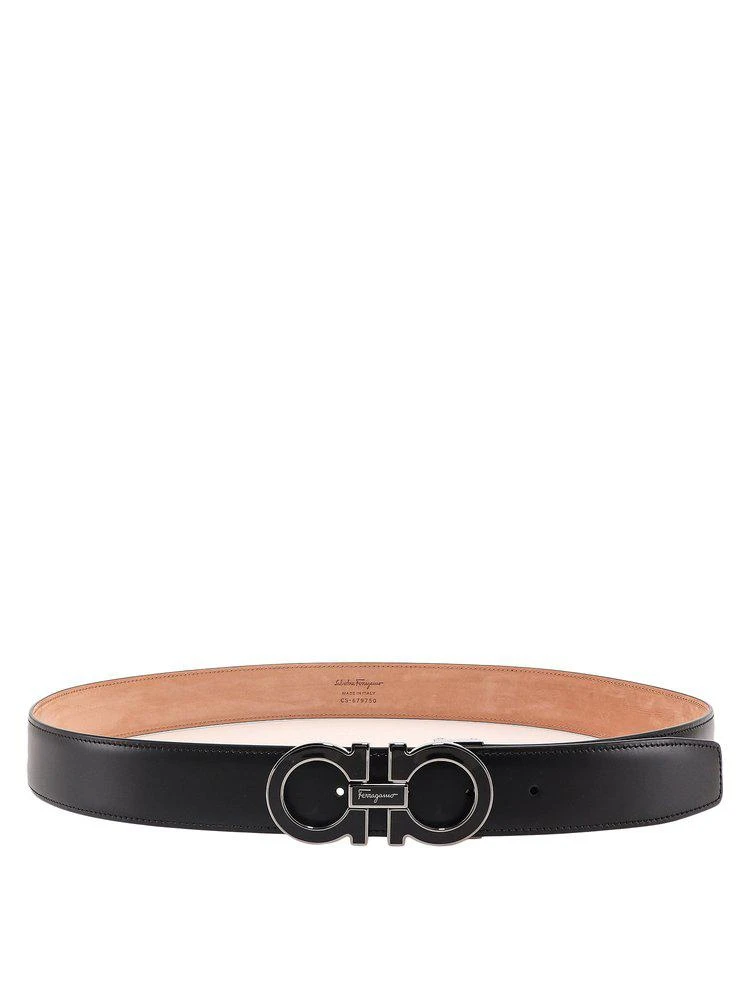 商品Salvatore Ferragamo|Salvatore Ferragamo Gancini Buckle Belt,价格¥2396,第1张图片