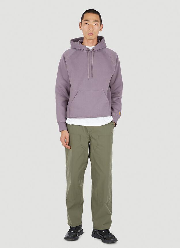 商品Carhartt WIP|Chase Hooded Sweatshirt in Purple,价格¥375,第4张图片详细描述