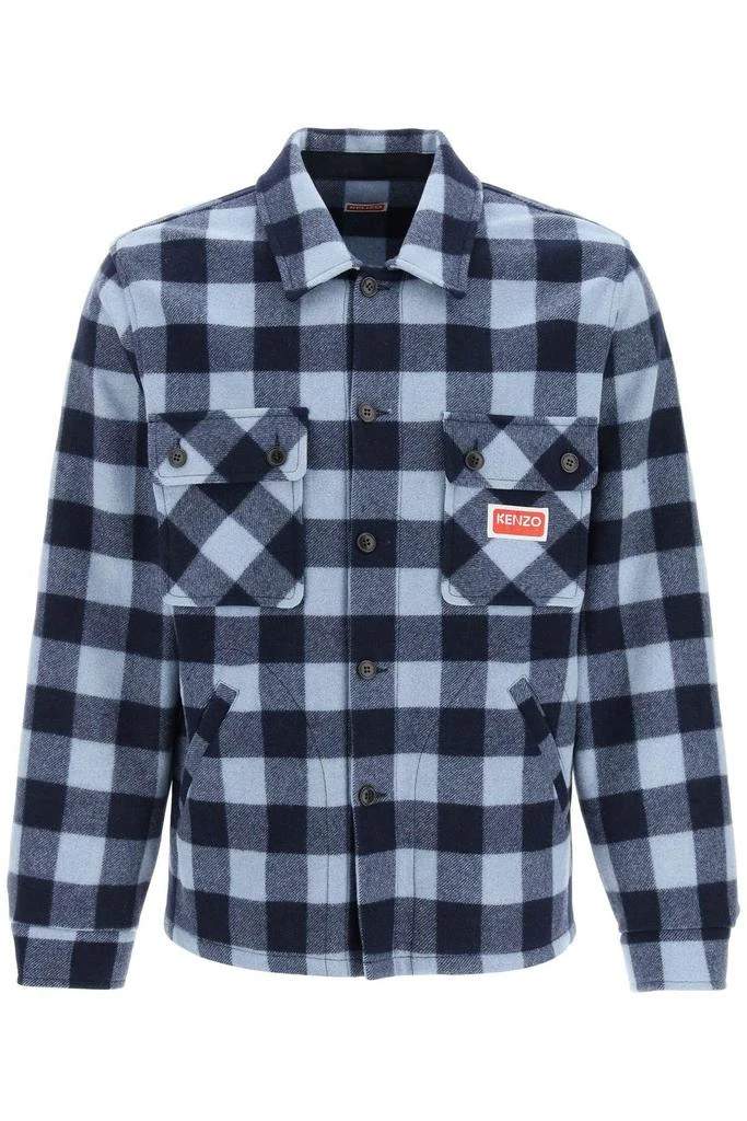 商品Kenzo|CHECK WOOL OVERSHIRT,价格¥1996,第1张图片