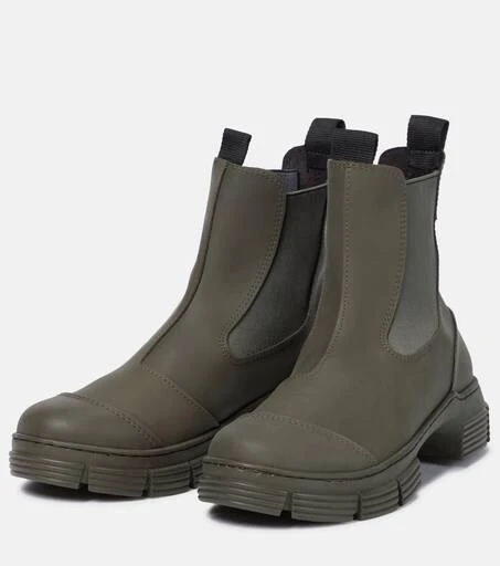商品Ganni|Rubber ankle boots,价格¥1490,第5张图片详细描述