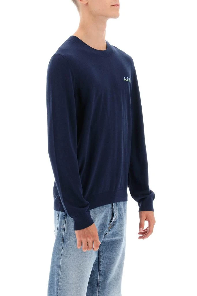 商品A.P.C.|crew-neck cotton sweater,价格¥708,第2张图片详细描述
