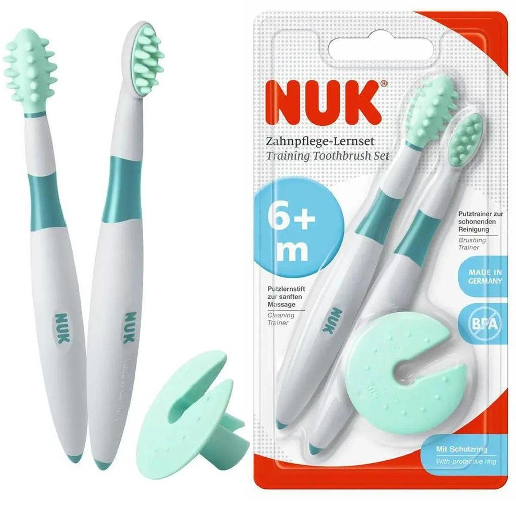 商品NUK|NUK 训练牙刷套装,价格¥90,第1张图片