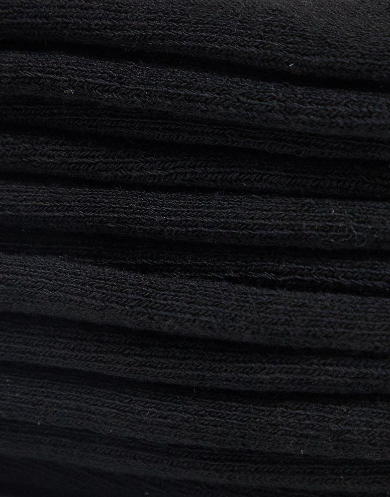 商品Ralph Lauren|Polo Ralph Lauren 6 pack low cut ankle trainer socks in black,价格¥263,第6张图片详细描述