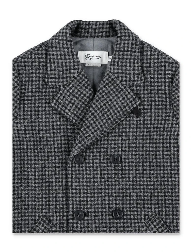 商品Bonpoint|Bonpoint	Checked Long-Sleeved Blazer,价格¥1537,第3张图片详细描述