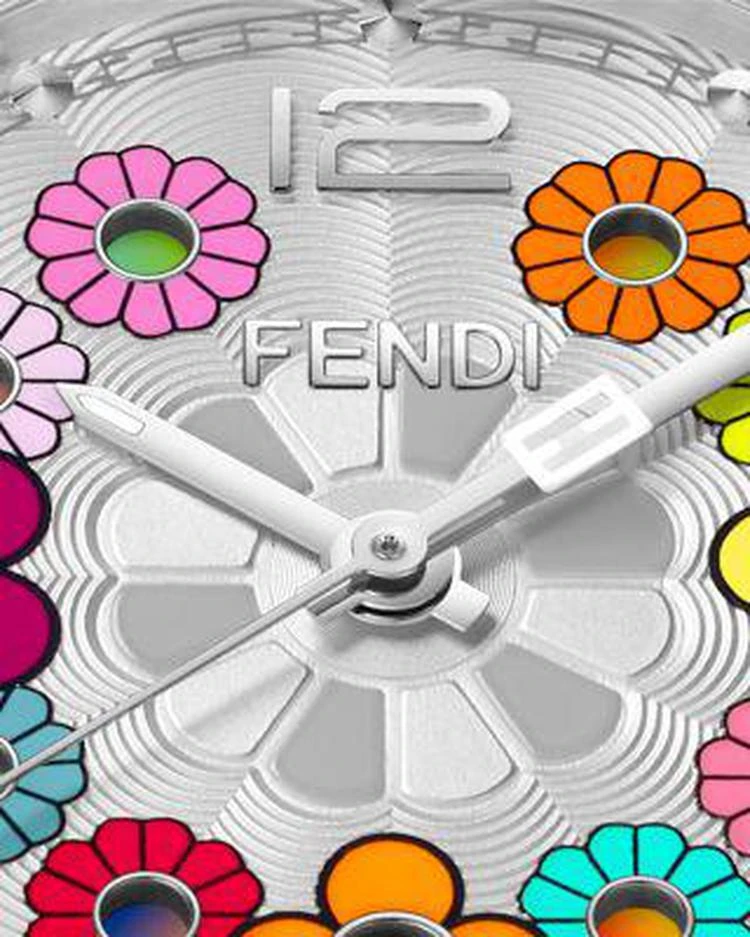商品Fendi|Momento Fendi Flowerland Watch, 34mm,价格¥4804,第2张图片详细描述