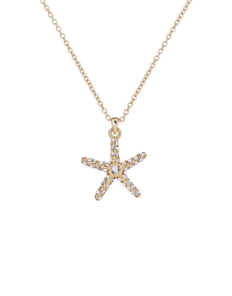 商品Ted Baker London|Ted Baker Starrei starfish pendant necklace in gold,价格¥229,第1张图片