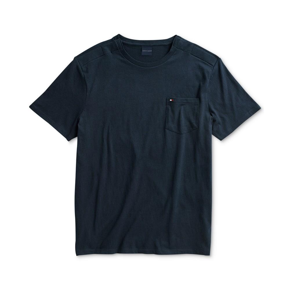 商品Tommy Hilfiger|Men's T-Shirt with Magnetic Shoulder Closure,价格¥131,第1张图片
