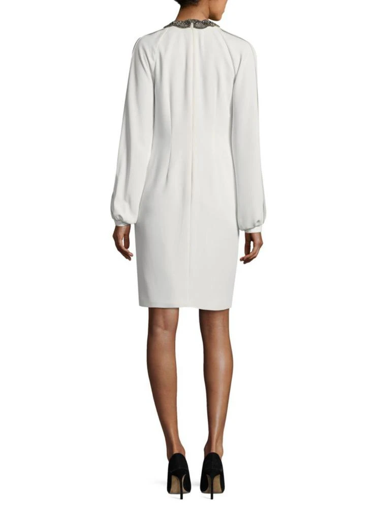 商品Carmen Marc Valvo|Jewel Neck Dress,价格¥2238,第2张图片详细描述