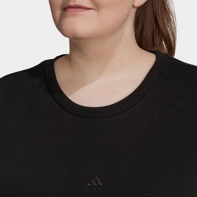 Women's adidas ALL SZN Fleece Sweatshirt (Plus Size) 商品