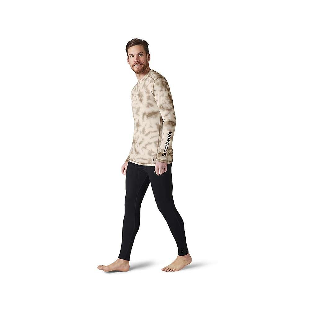 Smartwool Men's Classic Thermal Plant-Based Dye Merino Base Layer Logo Crew商品第3张图片规格展示