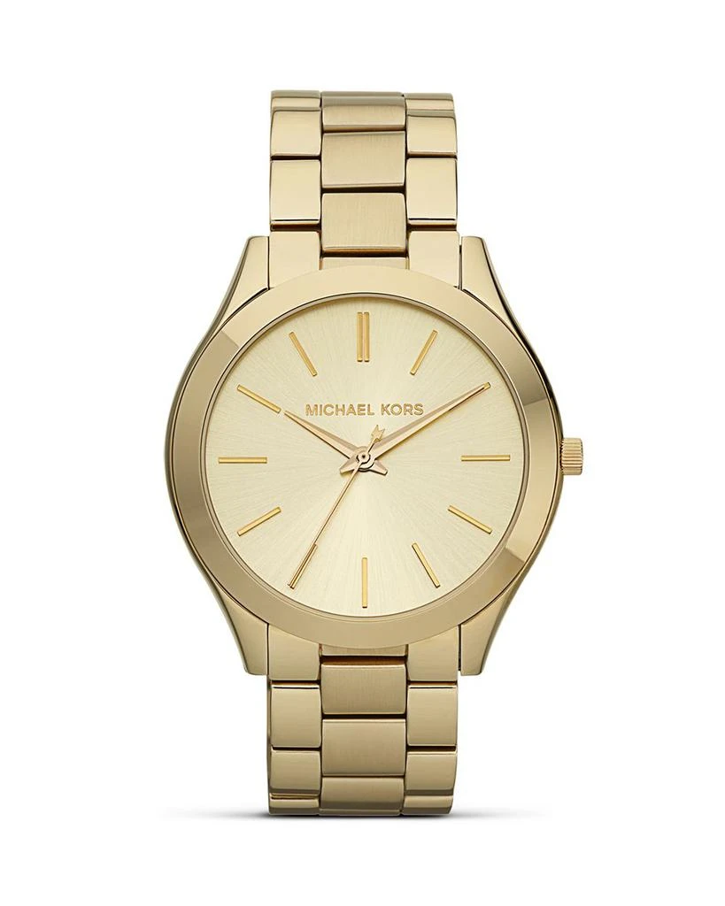 商品Michael Kors|Slim Runway Watch, 42mm,价格¥1505,第1张图片