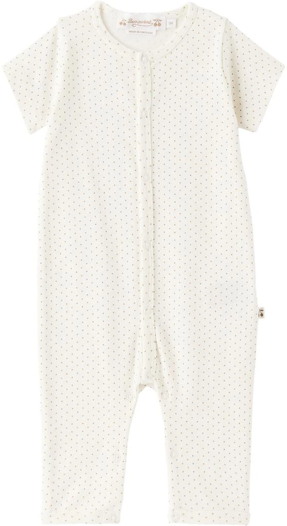 商品Bonpoint|Baby Off-White Cinoli Jumpsuit,价格¥402,第1张图片