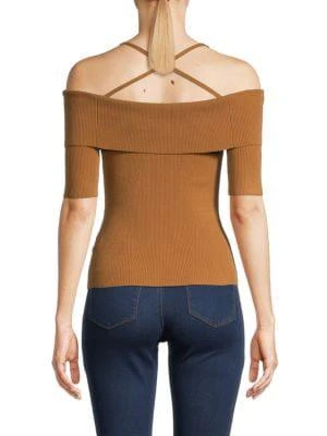 商品Bailey 44|Markie Knit Cold-Shoulder Top,价格¥138,第2张图片详细描述