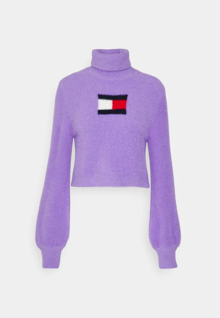 商品Tommy Jeans|TOMMY JEANS Sweaters Purple,价格¥1116,第1张图片