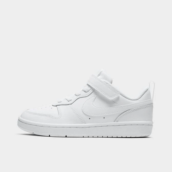 商品NIKE|Little Kids' Nike Court Borough Low 2 Hook-and-Loop Casual Shoes,价格¥300,第1张图片