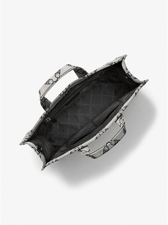 商品Michael Kors|Gigi Large Empire Logo Jacquard Tote Bag,价格¥1166,第2张图片详细描述