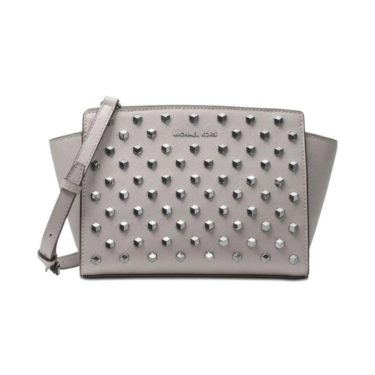 商品Michael Kors|Selma 中号铆钉单肩包,价格¥866,第1张图片