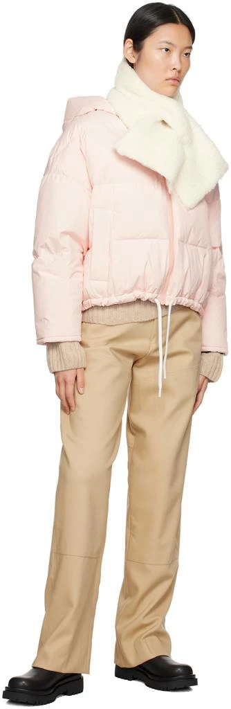商品Yves Salomon|Pink Reversible Down Jacket,价格¥1799,第4张图片详细描述