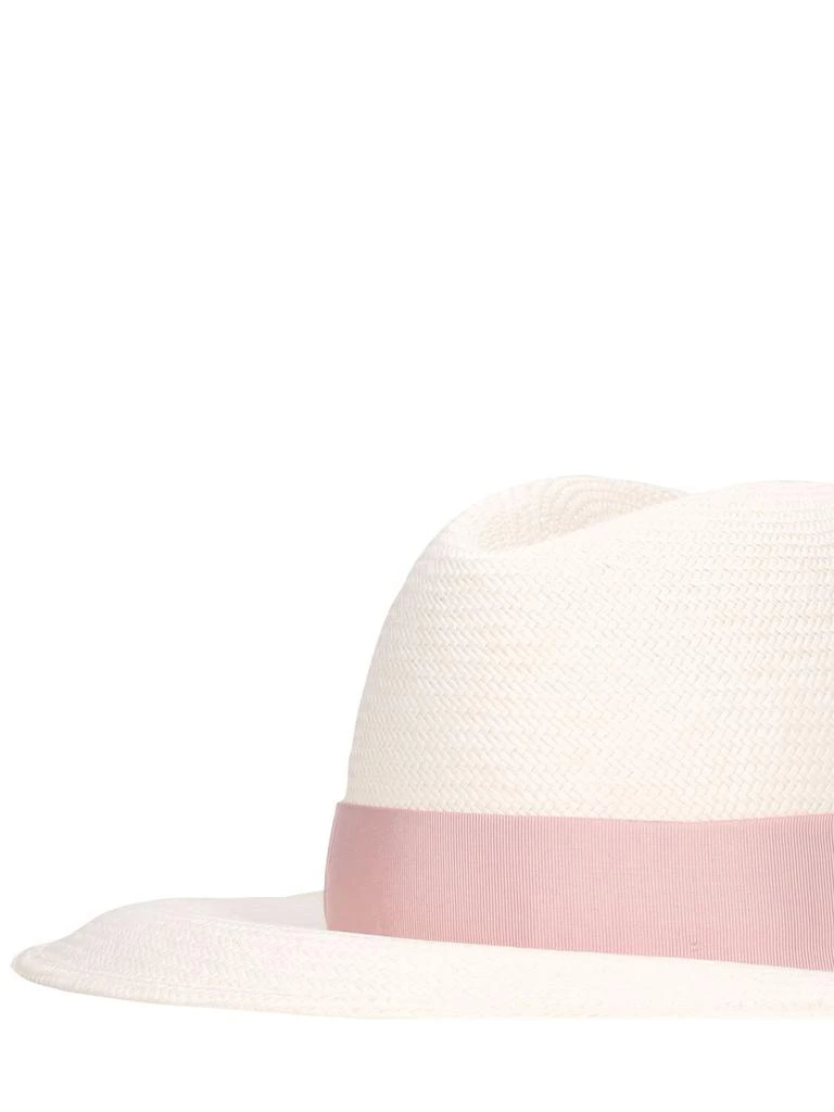 商品BORSALINO|Claudette Fine Straw Panama Hat,价格¥3247,第3张图片详细描述