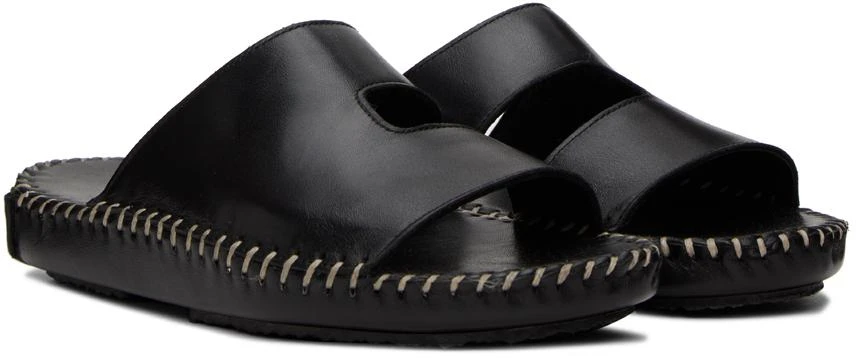 商品Hereu|Black Torniol Flat Sandals,价格¥1076,第4张图片详细描述