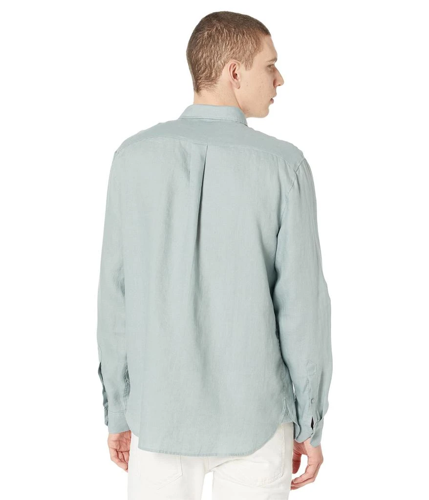 商品Vince|Linen Long Sleeve,价格¥1257,第2张图片详细描述