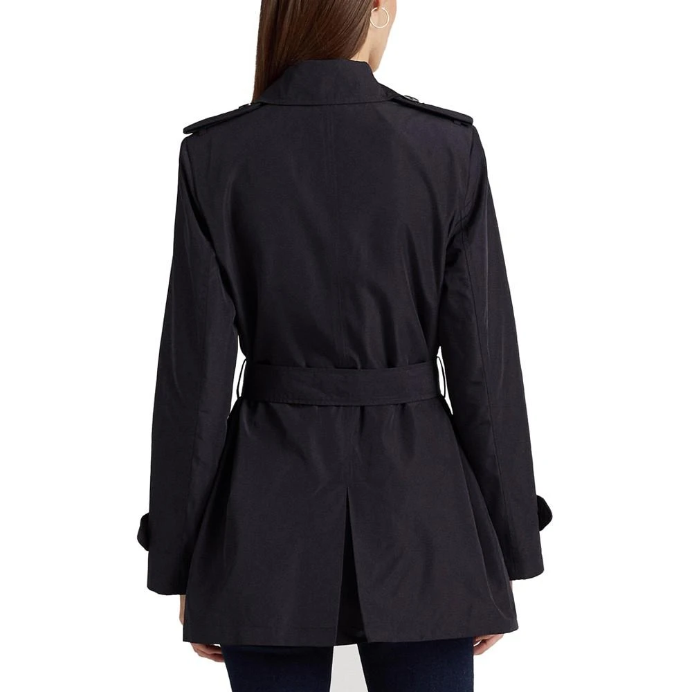 商品Ralph Lauren|Women's Petite Double-Breasted Trench Coat, Created for Macy's,价格¥1646,第2张图片详细描述