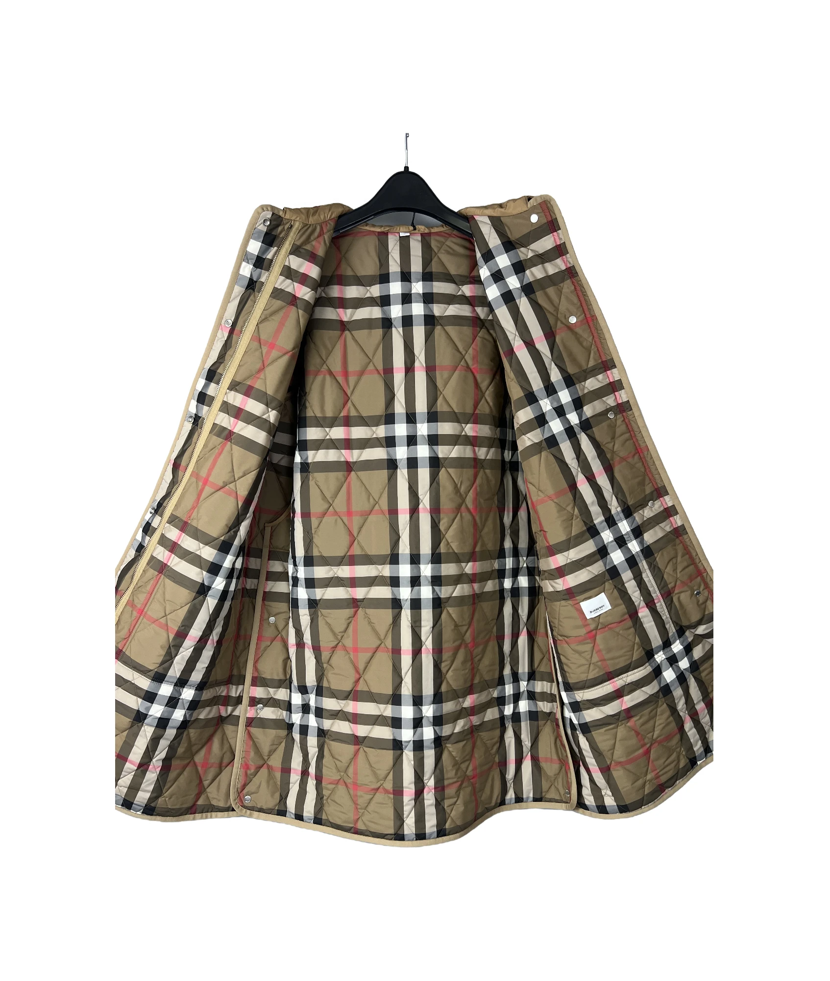 商品Burberry|Burberry 女士外套 80945821 绿色,价格¥7819,第4张图片详细描述
