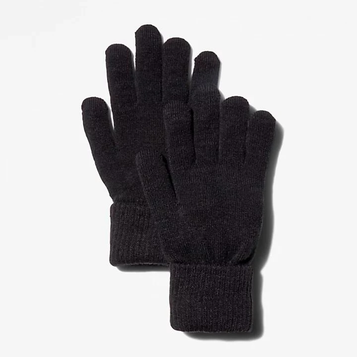 商品Timberland|Touchscreen Gloves with Turn-up Cuffs for Men in Black,价格¥227,第1张图片