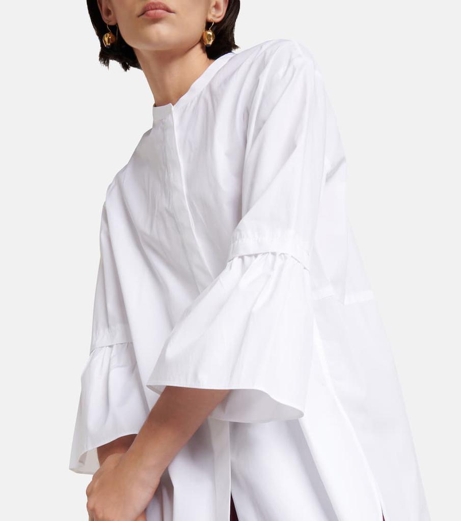 商品Max Mara|Curvone cotton blouse,价格¥1807,第6张图片详细描述