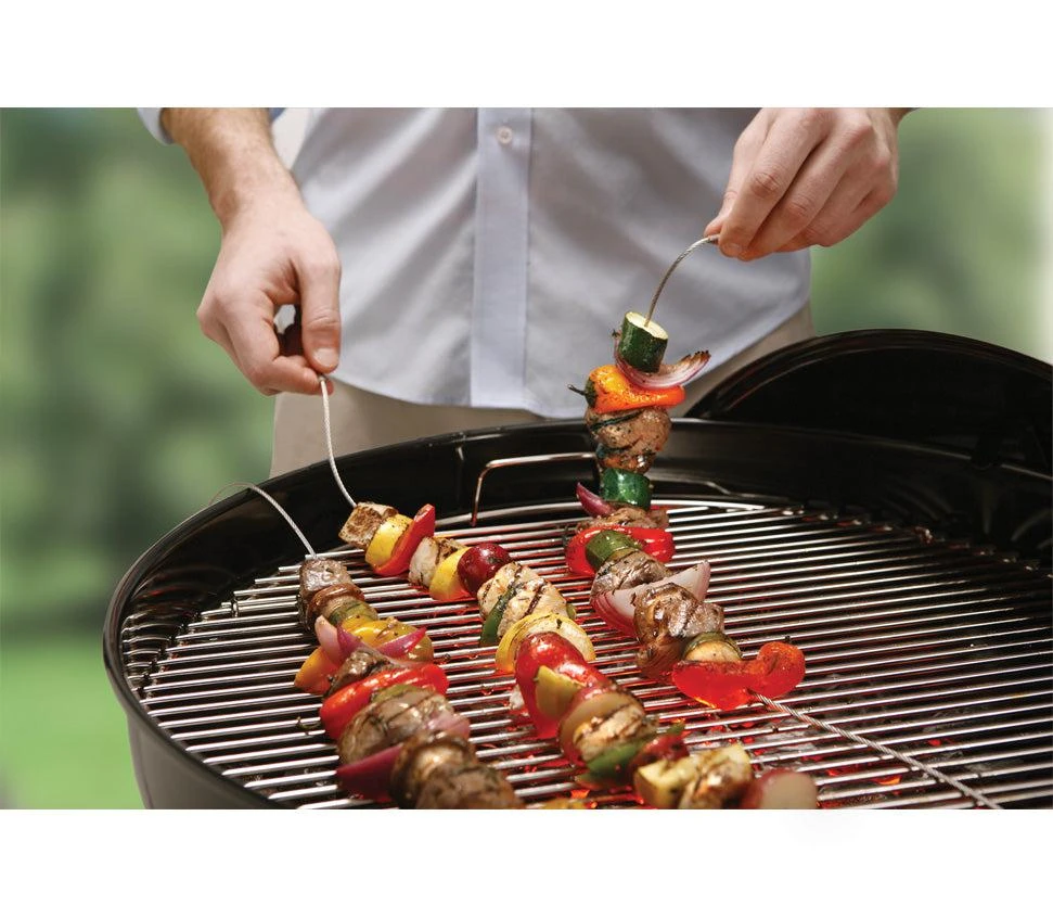 商品Fire Wire|Flexible BBQ Grill Skewers Set 2 Stainless Steel Cable Kabob Grilling,价格¥121,第4张图片详细描述