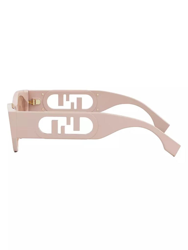 商品Fendi|Maxi O'Lock 54MM Cat-Eye Sunglasses,价格¥1709,第3张图片详细描述