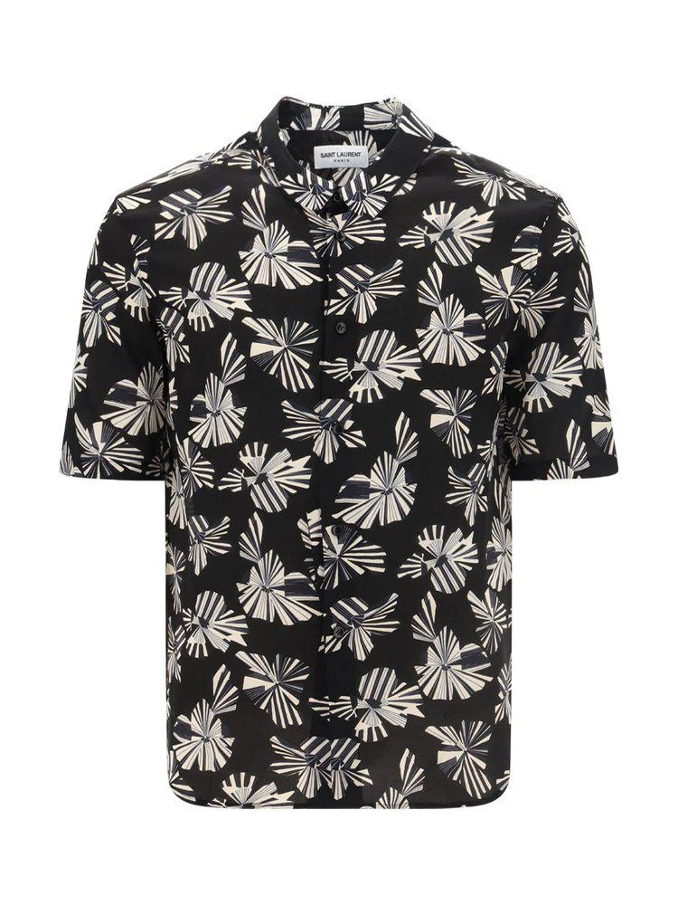 商品Yves Saint Laurent|Saint Laurent All-Over Printed Short-Sleeved Shirt,价格¥6078,第1张图片