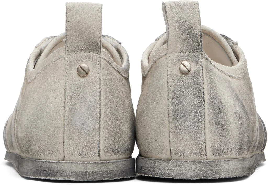 商品ANN DEMEULEMEESTER|White & Gray Siru Boxing Sneakers,价格¥5142,第2张图片详细描述