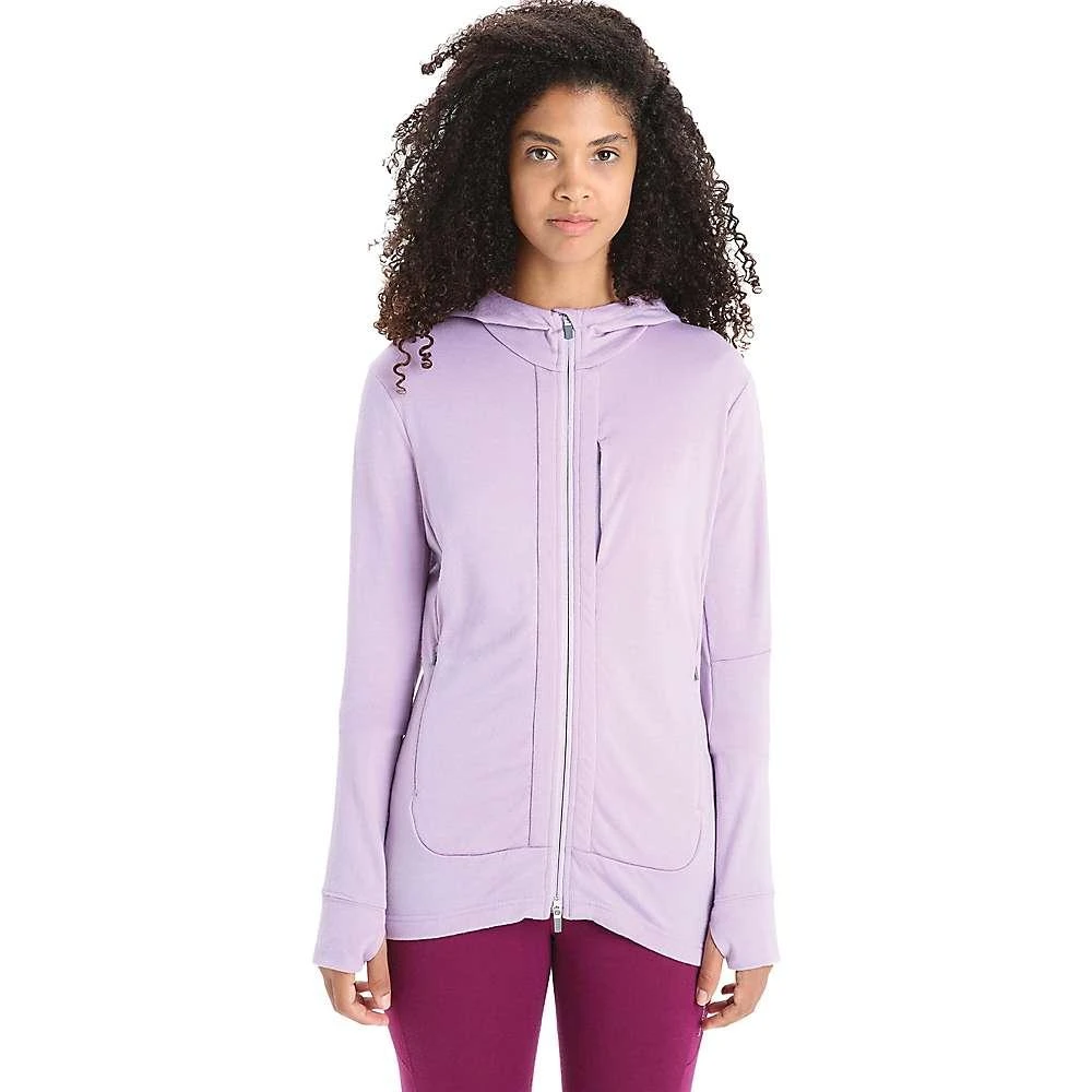 商品Icebreaker|Icebreaker Women's Quantum III LS Zip Hoodie,价格¥1269,第5张图片详细描述