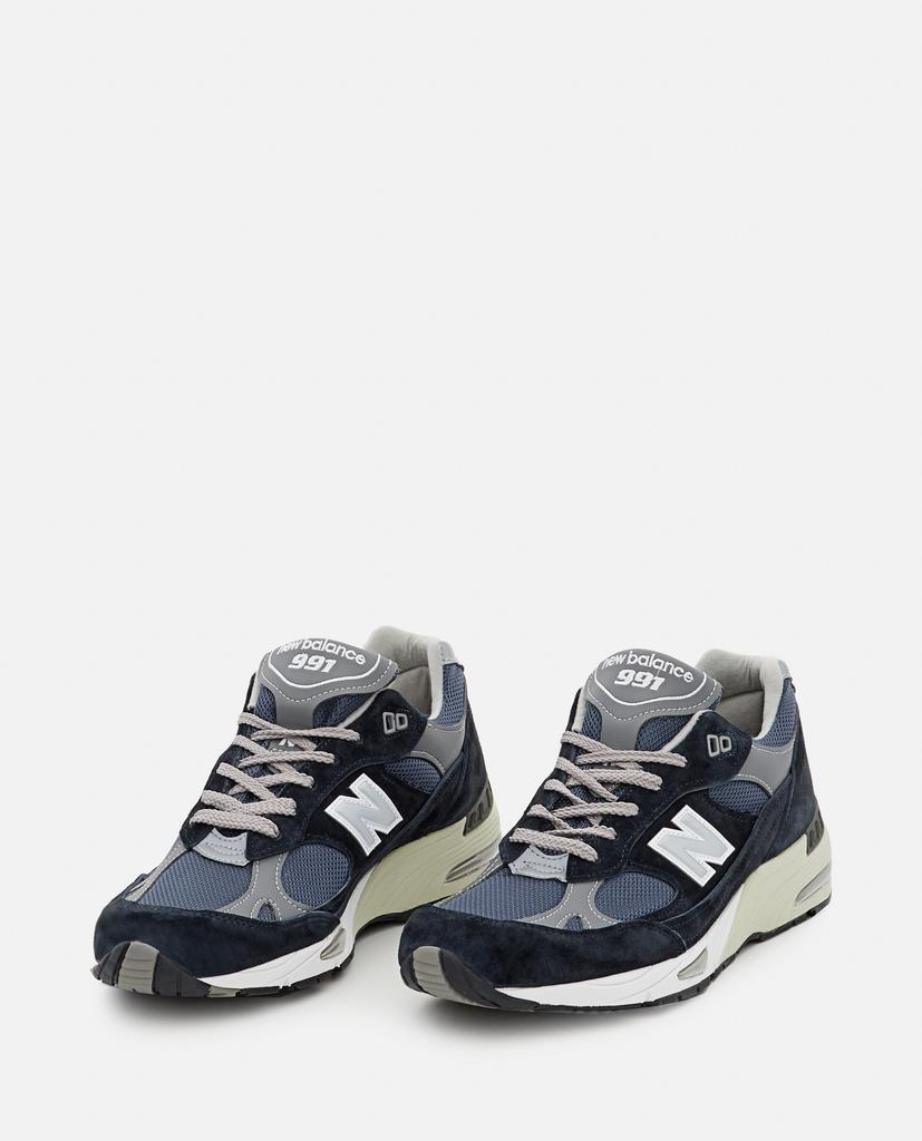 商品New Balance|MADE IN UK 991 LEATHER SNEAKERS,价格¥1937,第4张图片详细描述