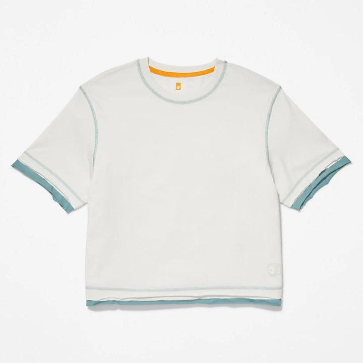 Anti-Odour Supima® Cotton T-Shirt for Women in White 商品
